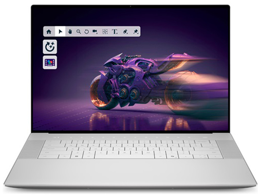 Dell 16 Premium Core Ultra 9 285H�E32GB�������E1TB SSD�ERTX 5060�E4K OLED �^�b�`�f�B�X�v���C���ڃ��f��(DA16250) [�v���`�i] �̐��i�摜