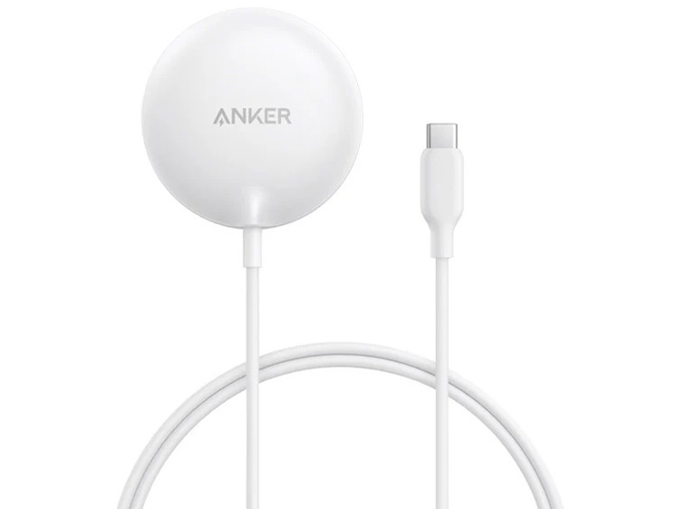 Anker Zolo Wireless Charger (Magnetic�APad) A25M2N21 [�z���C�g] �̐��i�摜