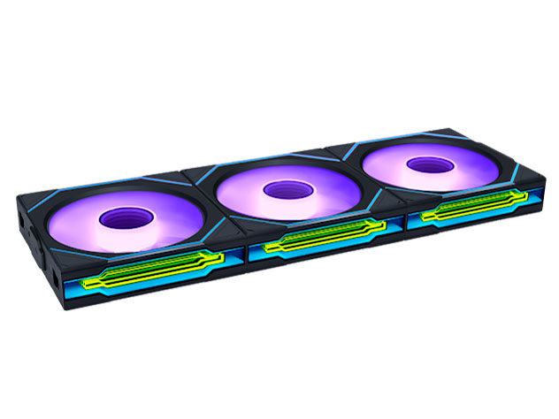 UNI FAN SL-INF WIRELESS BK 3Pack UF-SLIN120-WLS-3B [�u���b�N] �̐��i�摜