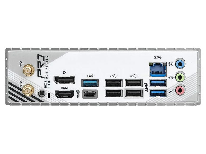 B850M Pro RS WiFi White (B850 AM5 MicroATX) �h�X�p�����胂�f��