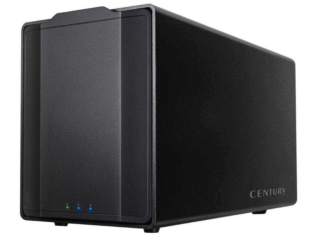 SOLID BOX 2BAY RAID & USB �X�e�[�V���� CSB35U20GRH [��] �̐��i�摜