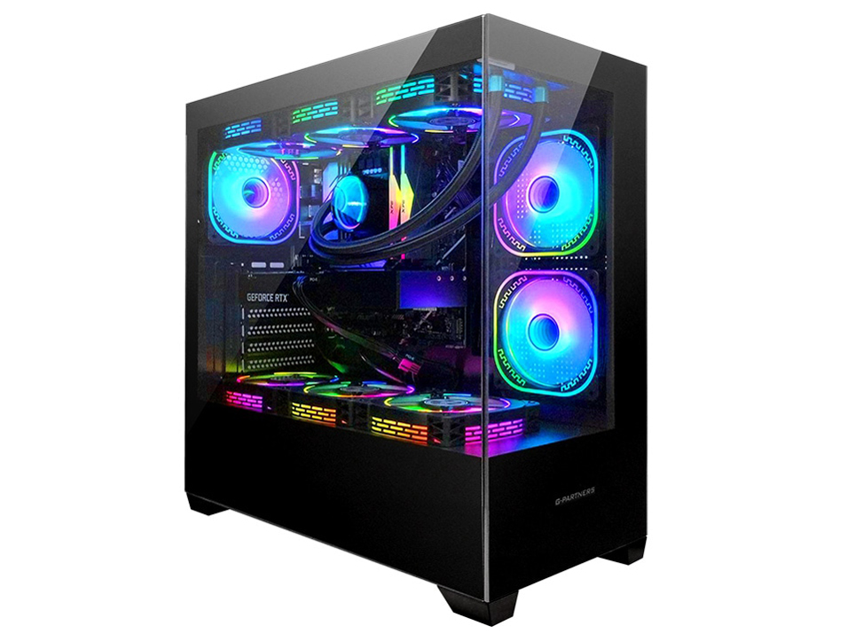 �� GP-V3 Ryzen 7 5700X�ERTX 5070Ti�ENVMe M.2 SSD 500GB�E16GB�������ECPU����t�@���EWindows 11 [�u���b�N] �̐��i�摜