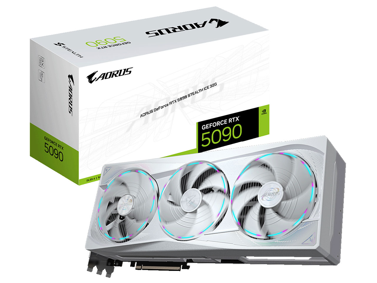 AORUS GV-N5090AORUSST ICE-32GD [PCIExp 32GB] �̐��i�摜