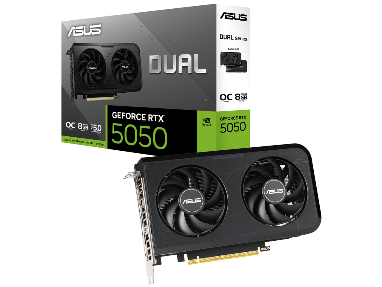 DUAL-RTX5050-O8G [PCIExp 8GB] �̐��i�摜