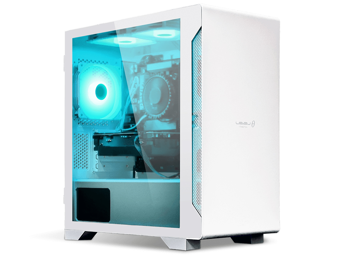 LEVEL�� Ryzen 7 5700X�ERTX 5060�E16GB�������E500GB NVMe M.2 SSD�E�J�X�^�}�C�Y�Ή��ELEVEL-M1P5-R57X-RK4X [�~���g�V���[�x�b�g/�z���C�g] �̐��i�摜