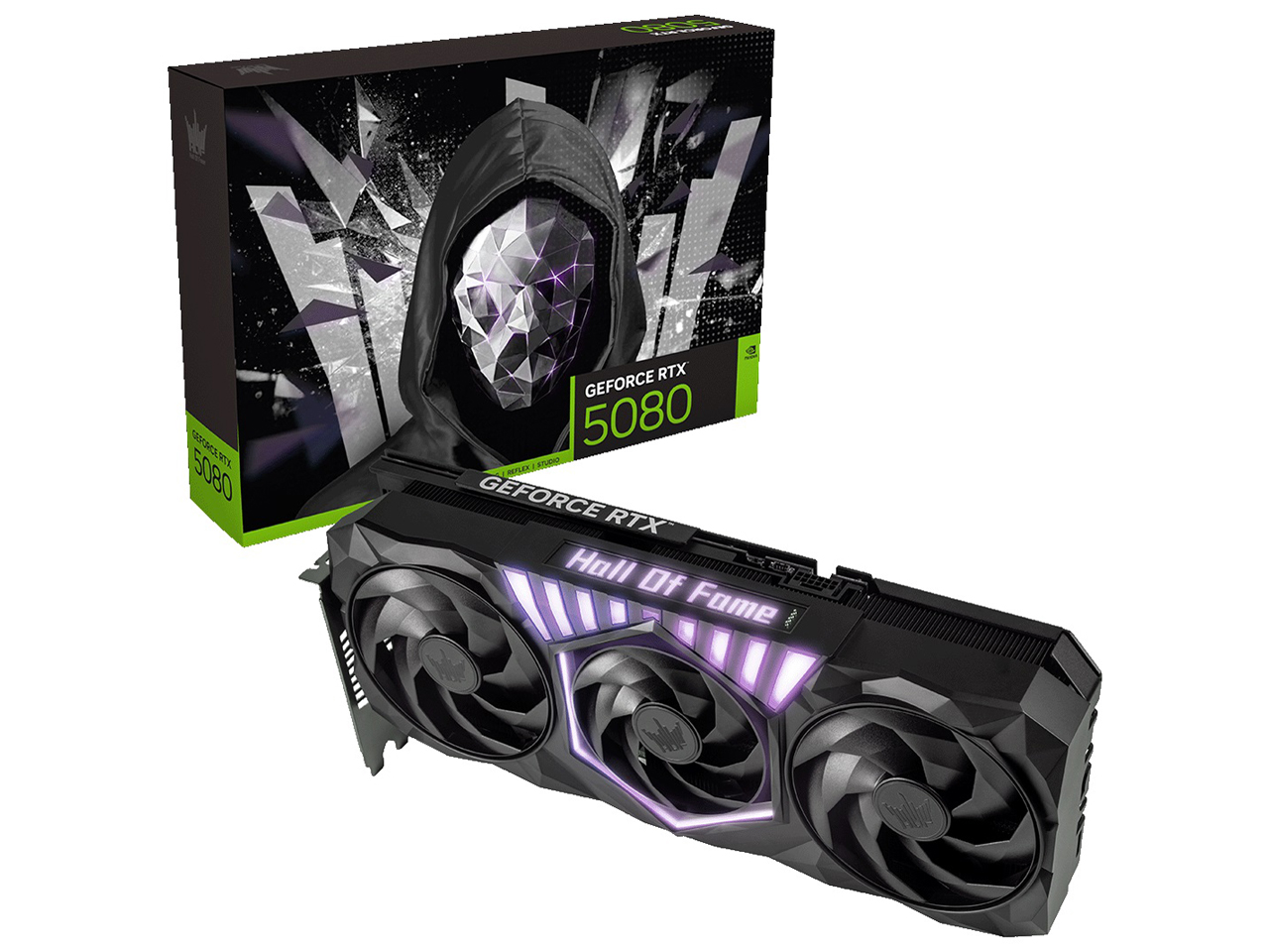 GK-RTX5080-E16GB/HOF/BK [PCIExp 16GB] �̐��i�摜