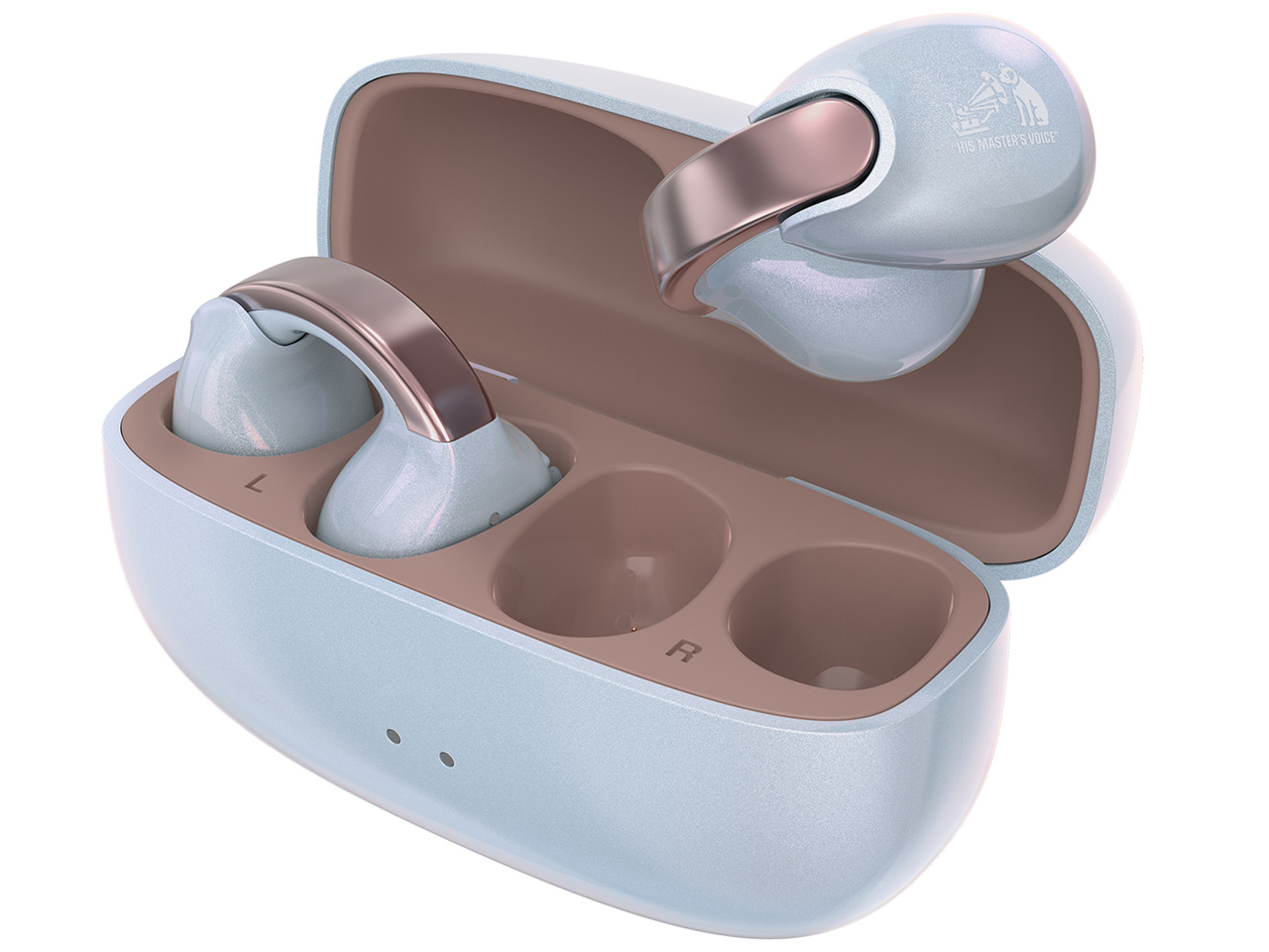 【ほぼ新品】Victor neorphones HA-NP1T 青 本体 Victor(オーディオ) Victor ビクター【イヤーカフ型 ワイヤレス