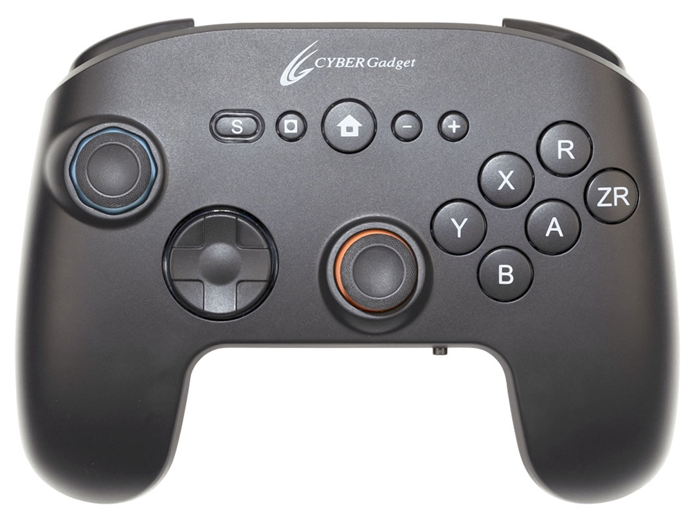 CYBER�E�Q�[�~���O�R���g���[���[ 6B �����^�C�v(Switch2�p) CY-S2GC6BWL-BK [�u���b�N] �̐��i�摜