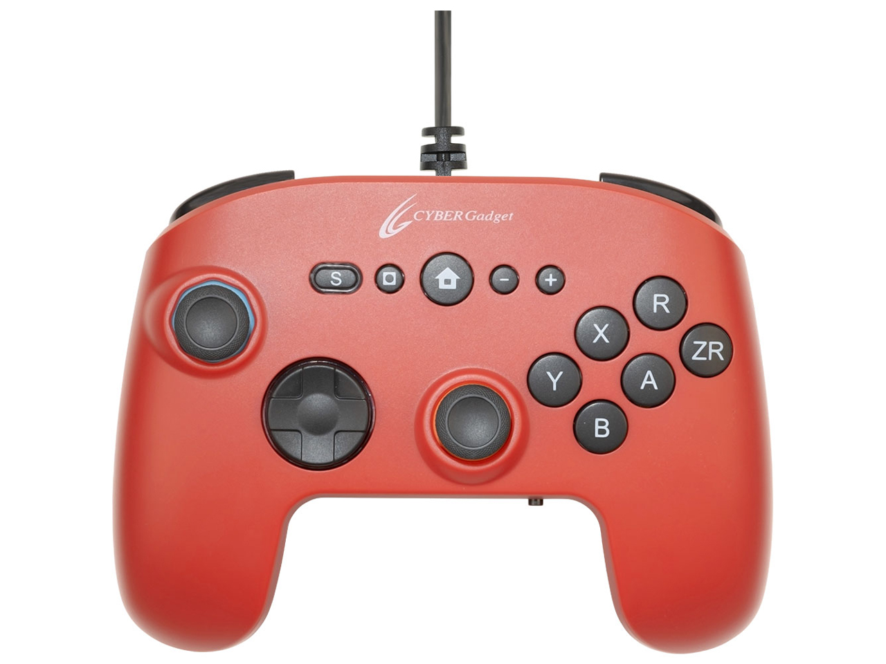 CYBER�E�Q�[�~���O�R���g���[���[ 6B �L���^�C�v(Switch2�p) CY-S2GC6BWD-RE [���b�h] �̐��i�摜