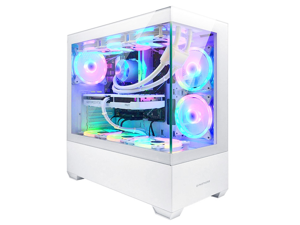 �� GP-V3 Core i5 14400F�ERTX 5070Ti�ENVMe M.2 SSD 500GB�E16GB�������ECPU����t�@���EWindows 11 [�z���C�g] �̐��i�摜