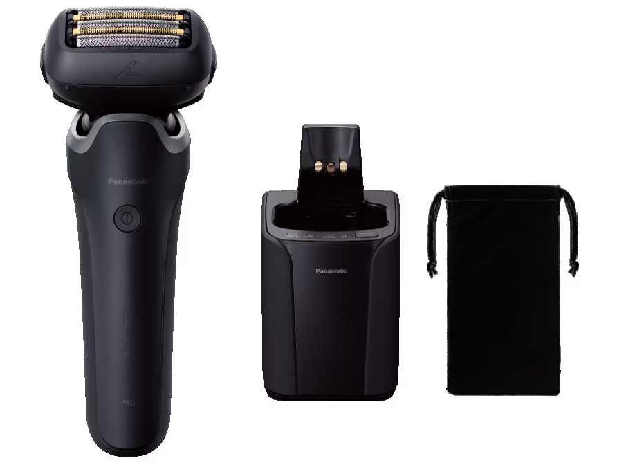 パナソニック　ラムダッシュ　メンズ電気シェーバー　5枚刃　ES-CLV5D✨ Amazon | パナソニック ラムダッシュ メンズシェーバー 5枚刃 茶