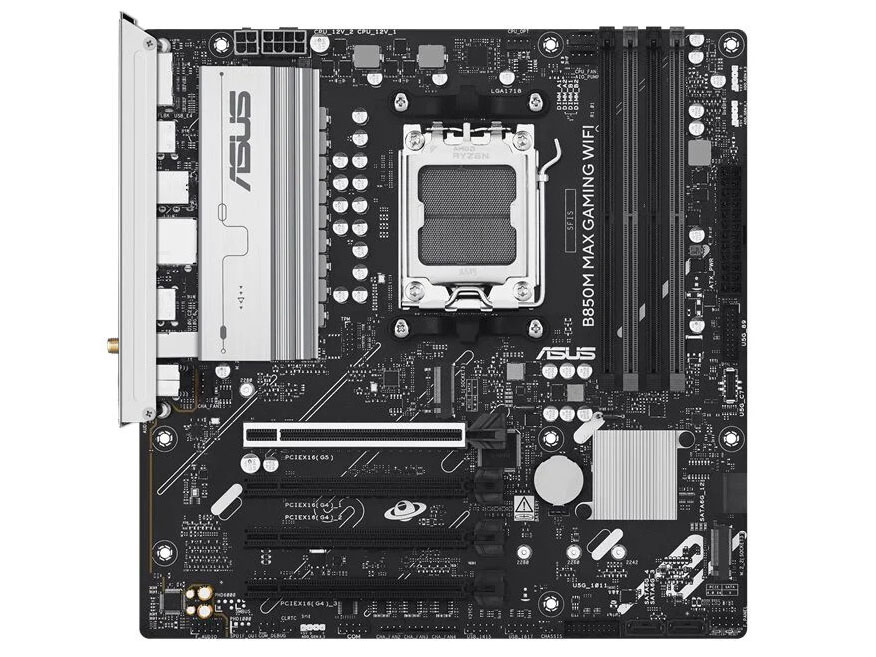 B850M MAX GAMING WIFI (B850 AM5 MicroATX) �h�X�p�����胂�f�� �̐��i�摜
