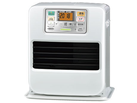 CORONA 石油ファンヒーター ホワイト FH-3219Y 木造9畳用 美品 適用床面積(木造):9畳 コロナ(CORONA)のファンヒーター 比較