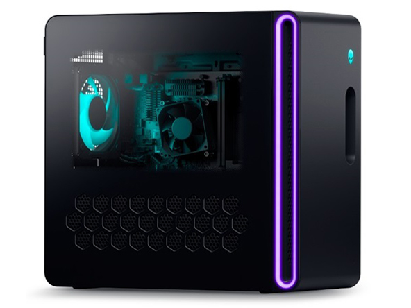 Alienware Aurora �Q�[�~���O �f�X�N�g�b�v Core Ultra 7 265KF�E16GB�������E1TB SSD�ERTX 4060Ti�E����E�N���A�T�C�h�p�l�����ڃ��f�� (ACT1250) �̐��i�摜