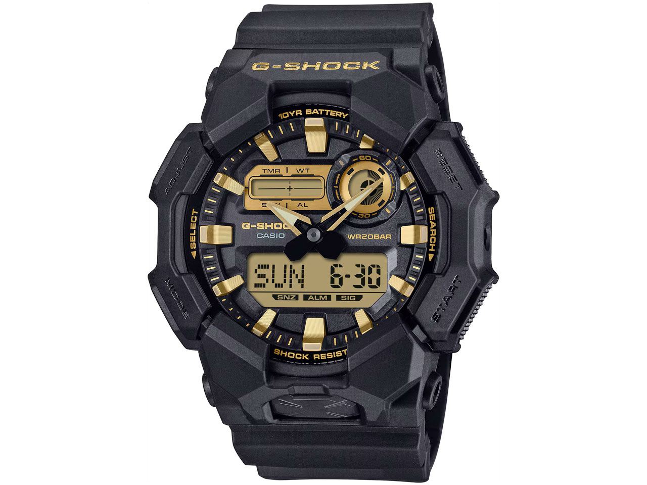 G-SHOCK Black and Goldシリーズ GA-010GB-1A9JF
