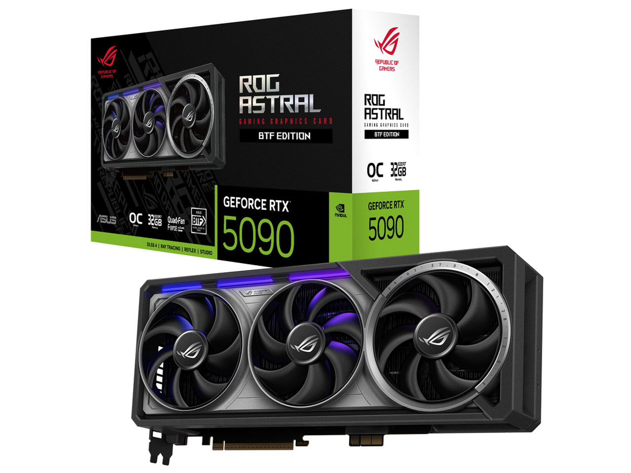ROG-ASTRAL-RTX5090-O32G-BTF-GAMING [PCIExp 32GB] �̐��i�摜