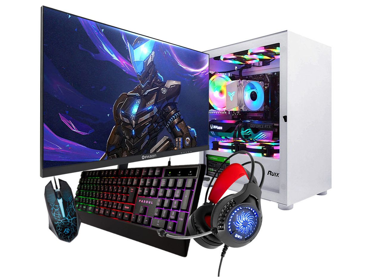 �� WHP Core i5 14400F�ERTX 5060�ENVMe M.2 SSD 500GB�E16GB�������EWindows 11�E27�C���`���j�^�[�E�L�[�{�[�h&�}�E�X&�w�b�h�Z�b�g�t�� �̐��i�摜