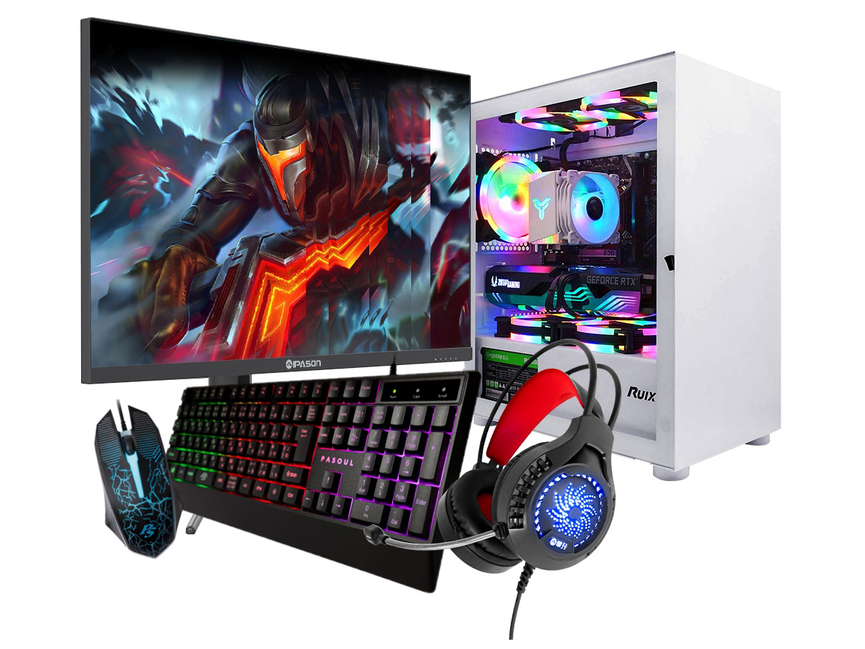 �� WHP Core i5 14400F�ERTX 5060�ENVMe M.2 SSD 500GB�E16GB�������EWindows 11�E32�C���`���j�^�[�E�L�[�{�[�h&�}�E�X&�w�b�h�Z�b�g�t�� �̐��i�摜