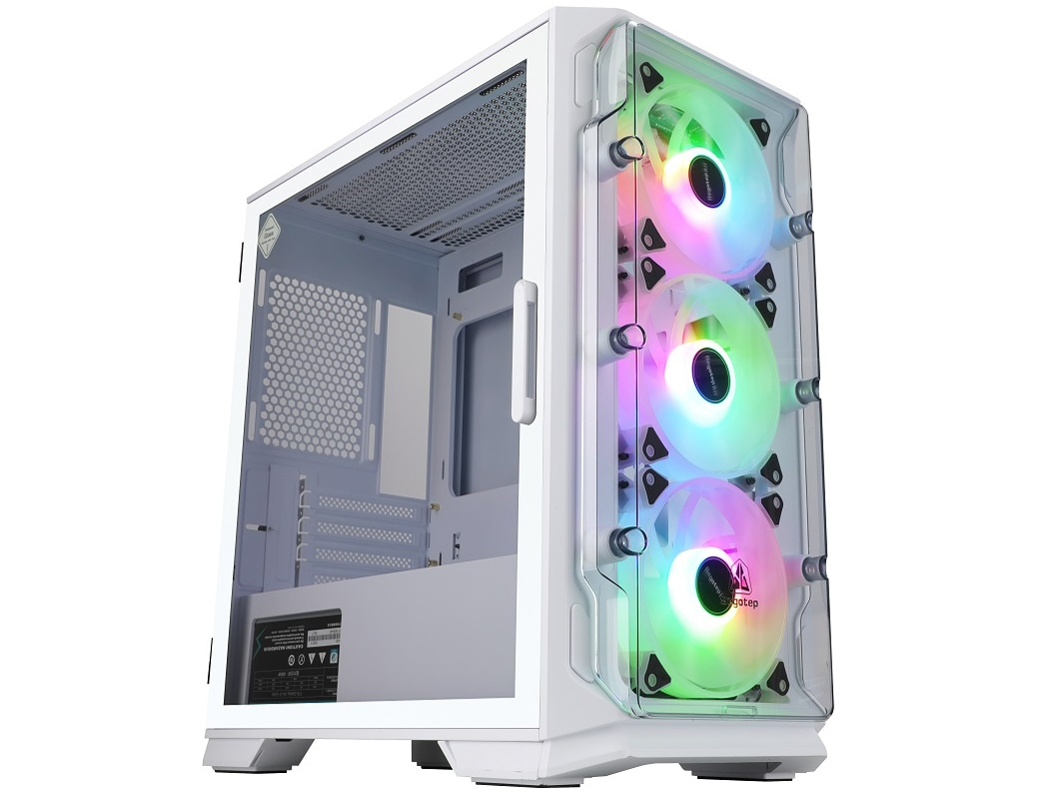 Barikata-441342 Ryzen 5 5600GT�E16GB�������E1TB M.2 NVMe�ERTX 5060Ti���ځE�J�X�^�}�C�Y���f�� [White] �̐��i�摜