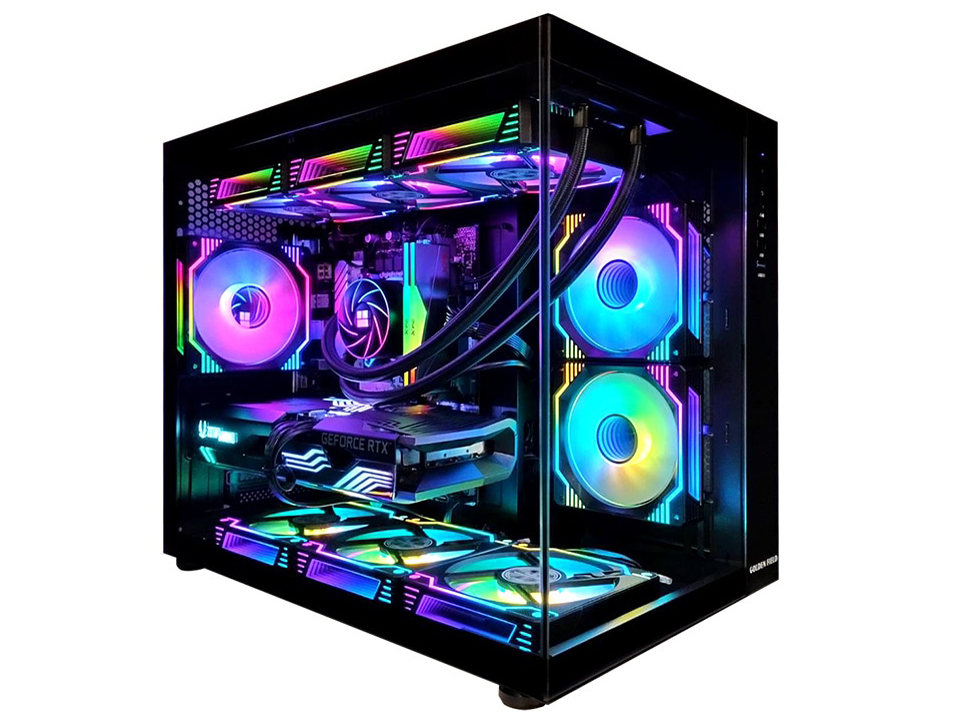 �� �C�i�[ GMQ360 Ryzen 7 5700X�ERX 7600�ENVMe M.2 SSD 500GB�E16GB�������ECPU����t�@���EWindows 11 [�u���b�N] �̐��i�摜