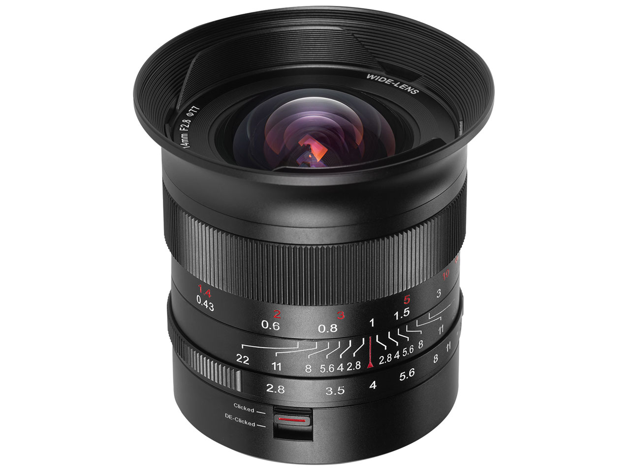7Artisans 14mm F2.8 7A-14F28-E-B [�\�j�[E�p] �̐��i�摜