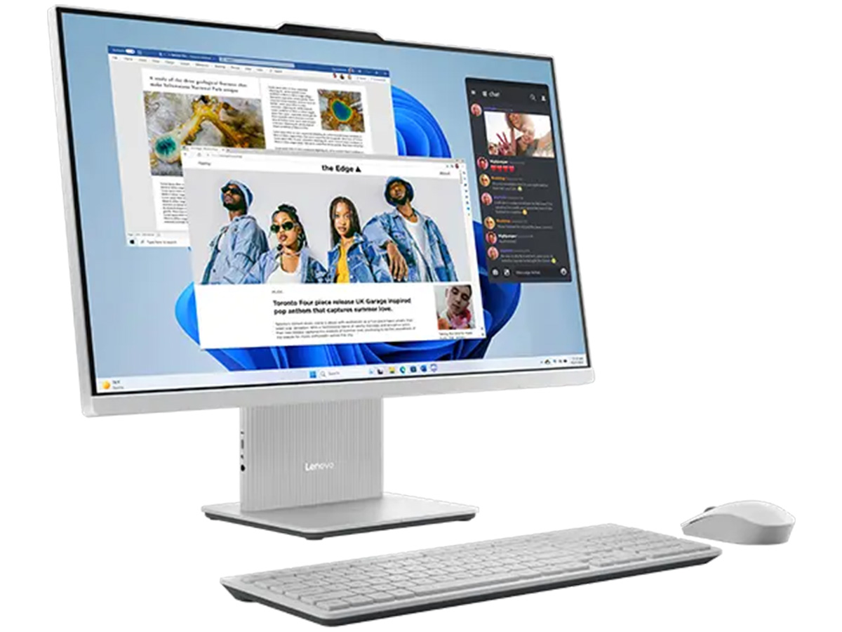 IdeaCentre AIO 27AKP10 KRK Ryzen AI 7 350�E16GB�������[�E512GB SSD�E27�^�t��HD�EIPS�t������ F0JD000LJP [�N���E�h�O���[]