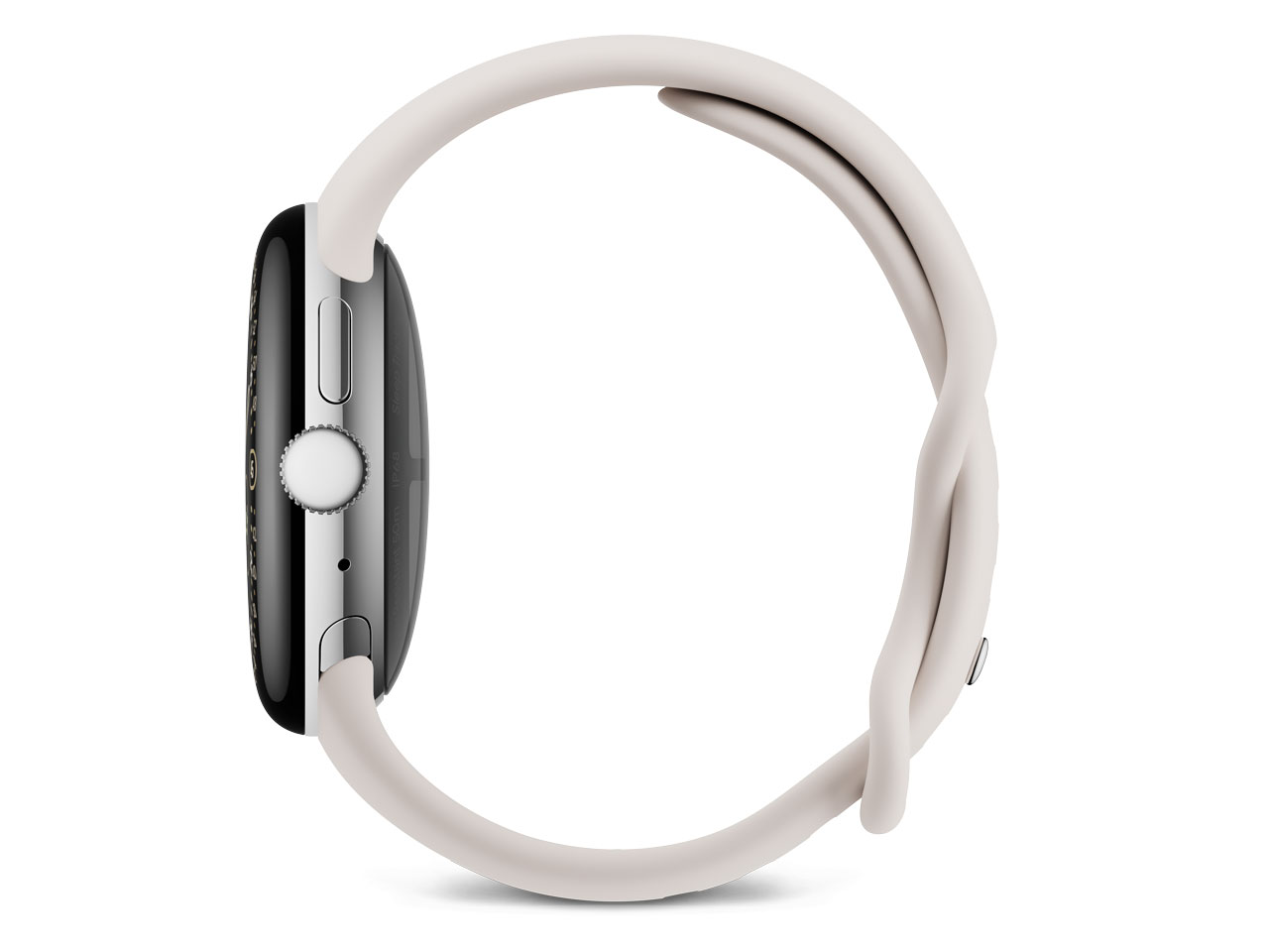 Pixel Watch 4 Wi-Fi���f�� 41mm GA10830-US [Polished Silver �A���~�P�[�X/Porcelain �A�N�e�B�u �o���h]