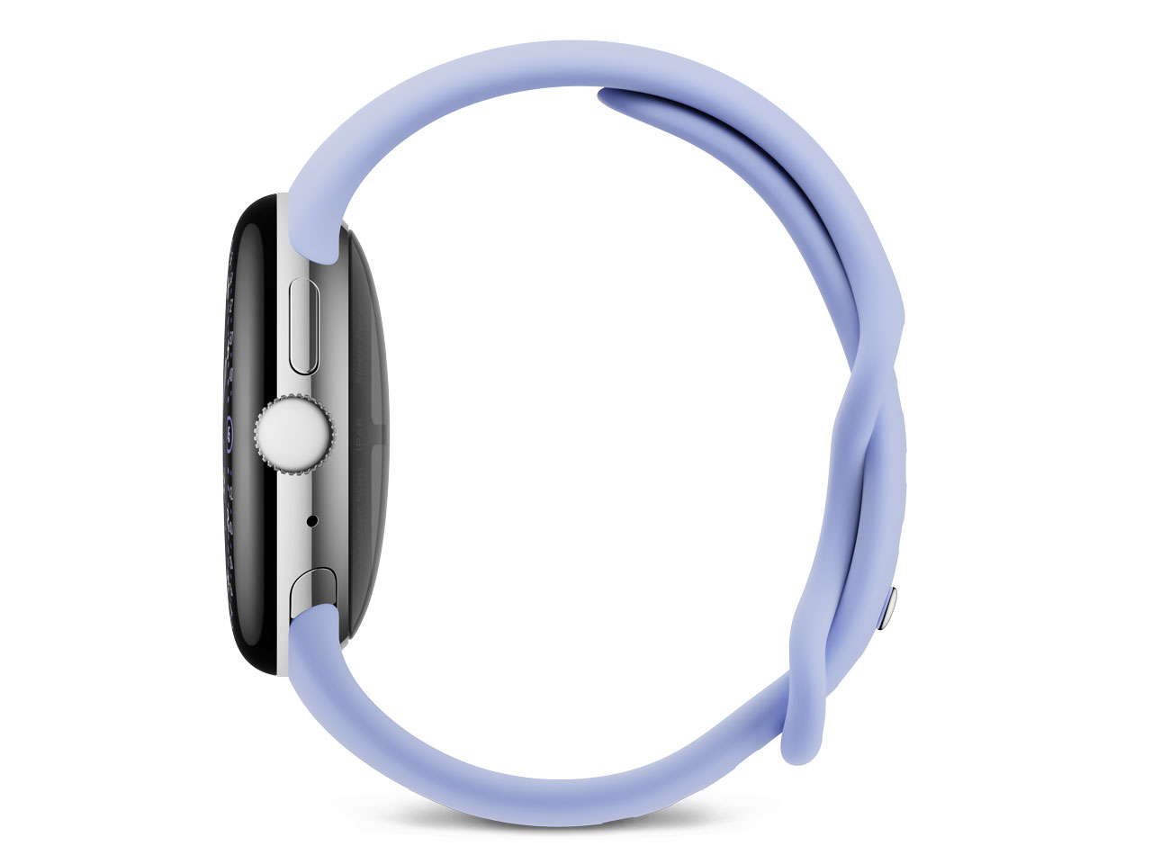 Pixel Watch 4 Wi-Fi���f�� 41mm GA10840-US [Polished Silver �A���~�P�[�X/Iris �A�N�e�B�u �o���h]