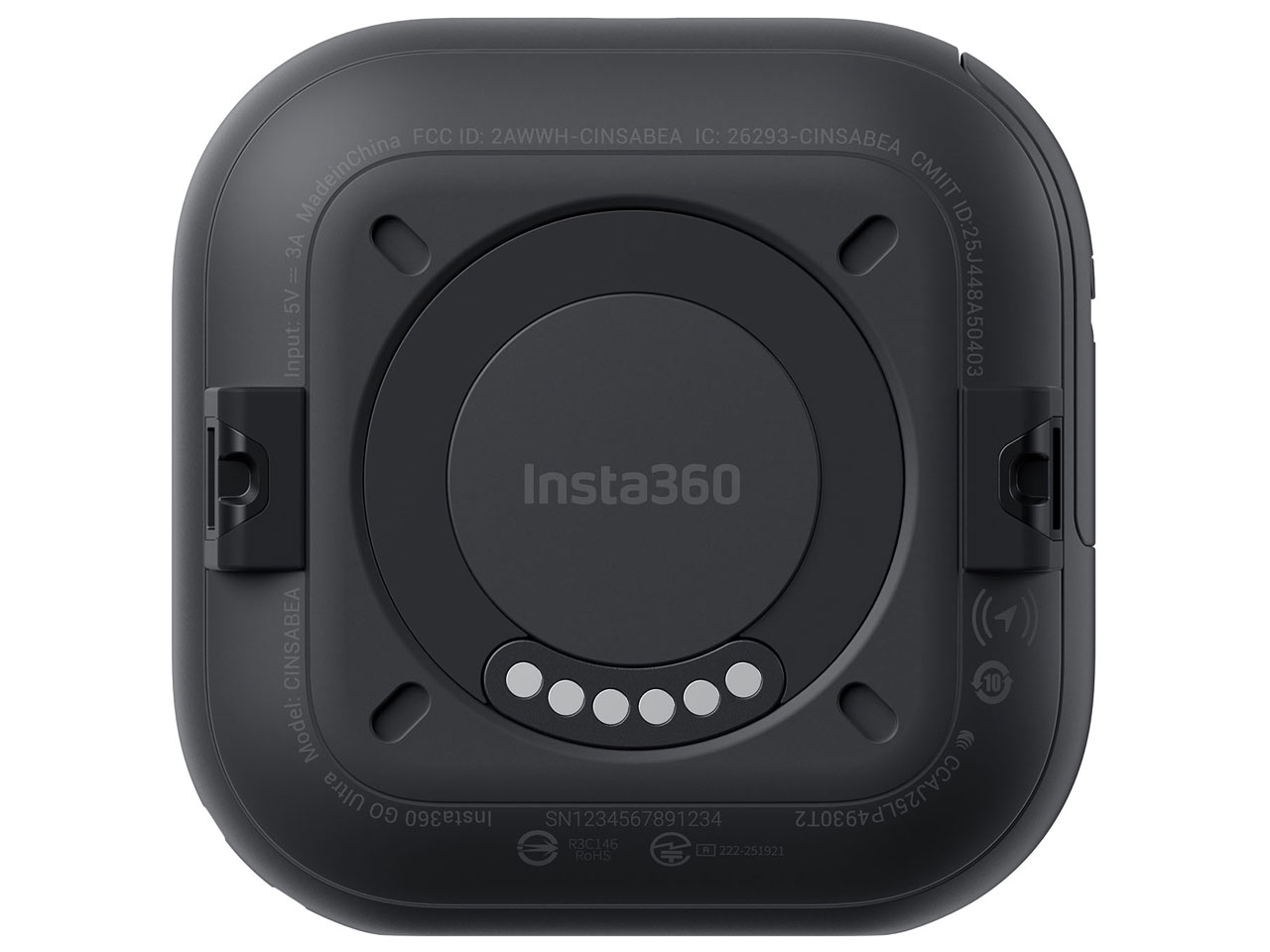 Insta360 GO Ultra �W���L�b�g [�~�b�h�i�C�g�u���b�N]