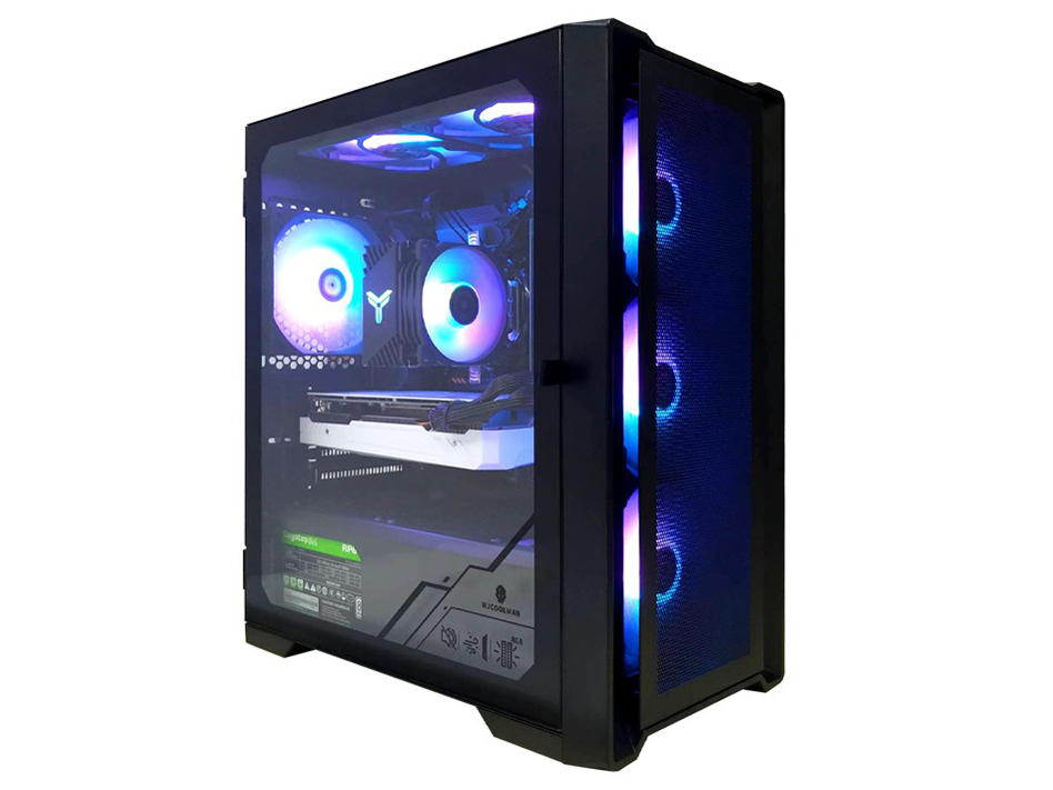 �� BKM Core i5 14400F�ERTX 3060�ENVMe M.2 SSD 500GB�E16GB�������EWindows 11 [�u���b�N] �̐��i�摜