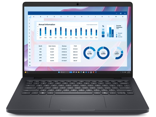 Dell Pro Max 14 Ryzen AI 5 PRO 340�E16GB�������E256GB SSD�EWindows 11 Pro���ڃ��f��(MC14255) �̐��i�摜