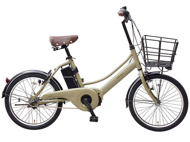 【直接引取@福山市】あさひ エナシス コンパクト 電動自転車 マットカーキ 直接引取@福山市】あさひ エナシス コンパクト 電動自転車