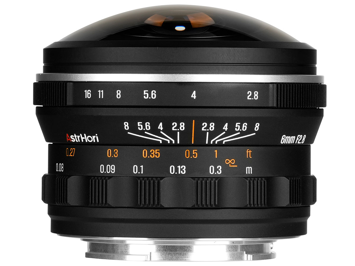 6mm F2.8 CIRCULAR FISHEYE �u���b�N [�L���m��RF�p] �̐��i�摜