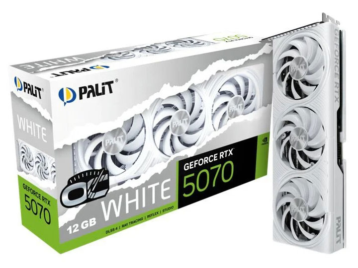 NE75070U19K9-GB2050W (GeForce RTX 5070 White OC 12GB) [PCIExp 12GB] �h�X�p�����胂�f�� �̐��i�摜