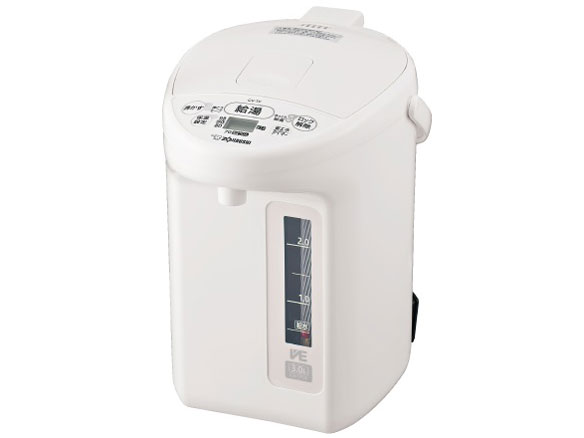 VE電気まほうびん 優湯生 CV-TF30-WA [ホワイト]