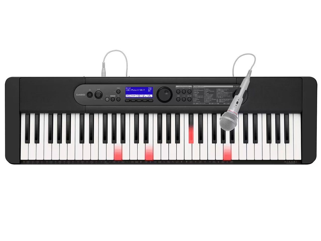 Casiotone ���i�r�Q�[�V�����L�[�{�[�h LK-540BK [�u���b�N] �̐��i�摜