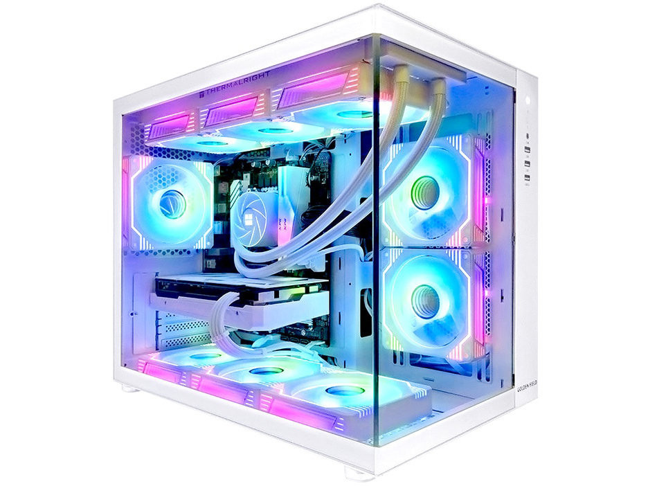 �� �C�i�[ GMQ360 Core i5 14400F�ERX 7600�ENVMe M.2 SSD 500GB�E16GB�������ECPU����t�@���EWindows 11 [�z���C�g] �̐��i�摜