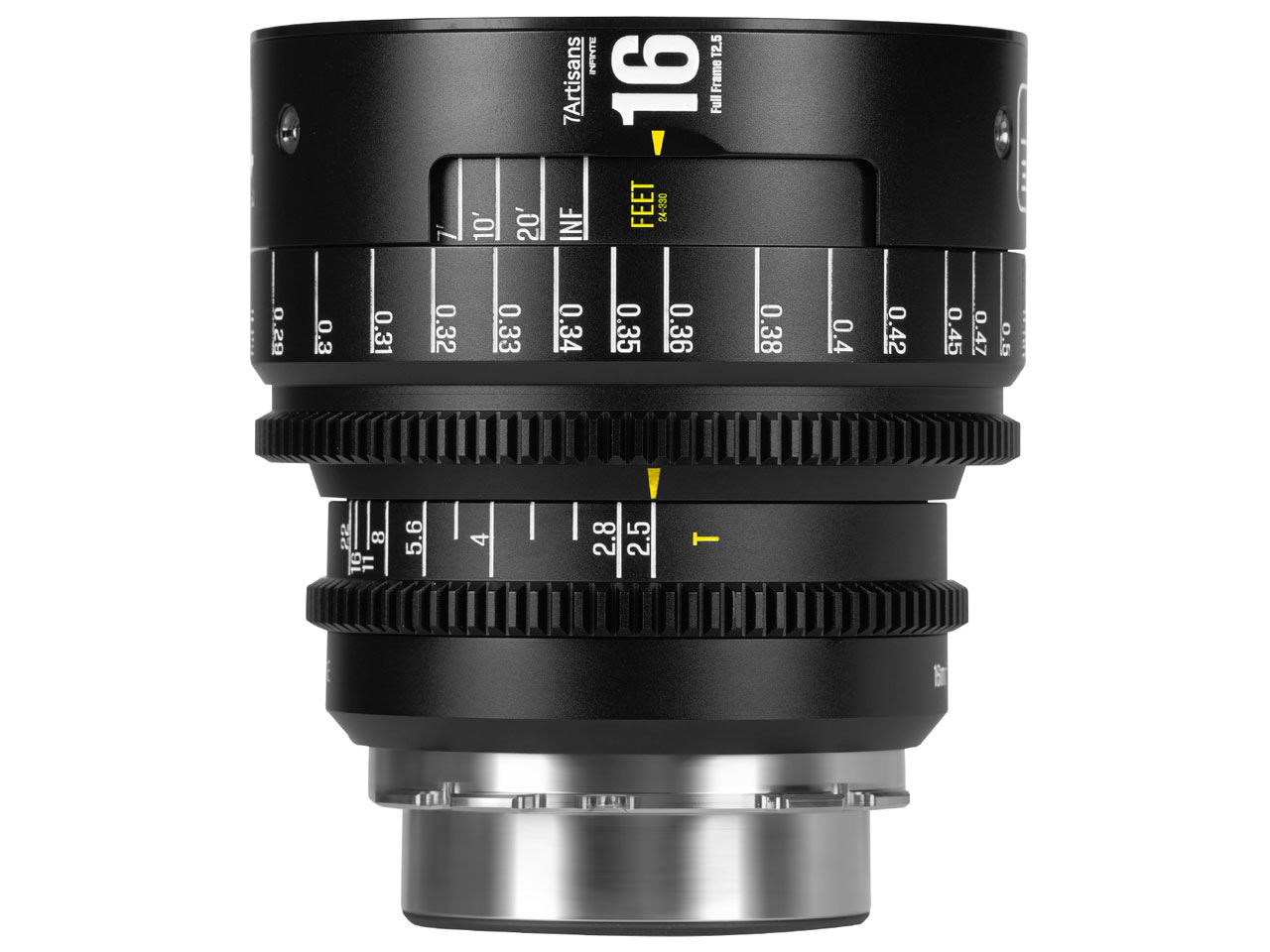 7Artisans INFINITE 16mm T2.5 7A-IN16T25-EF-B �u���b�N [�L���m���p] �̐��i�摜