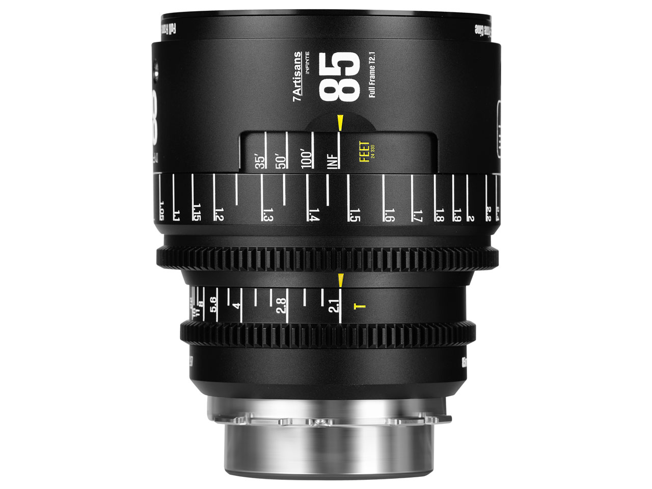 7Artisans INFINITE 85mm T2.1 7A-IN85T21-L-B �u���b�N [PL�}�E���g�p] �̐��i�摜