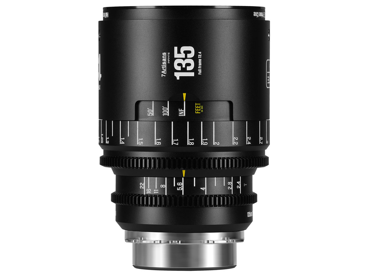 7Artisans INFINITE 135mm T2.4 7A-IN135T24-L-B �u���b�N [PL�}�E���g�p] �̐��i�摜