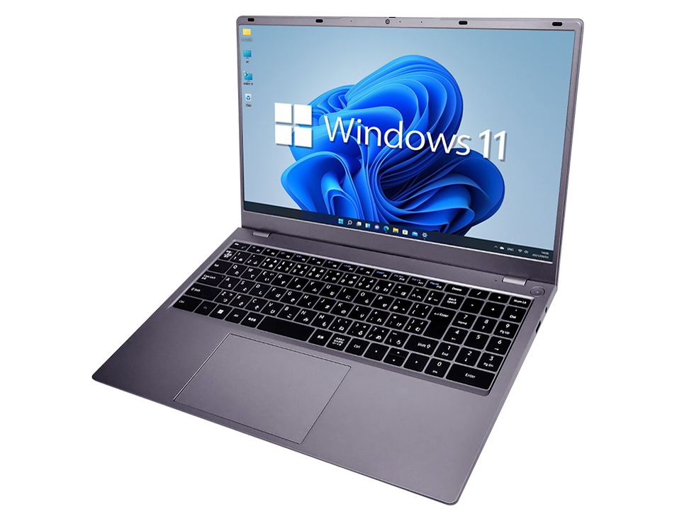 NS15J Ryzen 7 6800H�ENVMe SSD 512GB�E16GB�������E15.6�C���` �t��HD�E���{��z��L�[�{�[�h�EWindows 11 [���C�g�O���[] �̐��i�摜