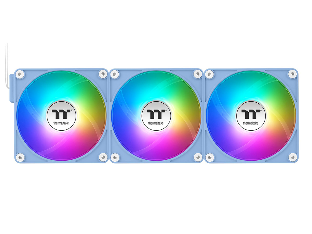 CT120 EX Reverse ARGB Sync PC Cooling Fan 3 Fan Pack CL-F198-PL12BU-A [�n�C�h�����W�A�u���[] �̐��i�摜