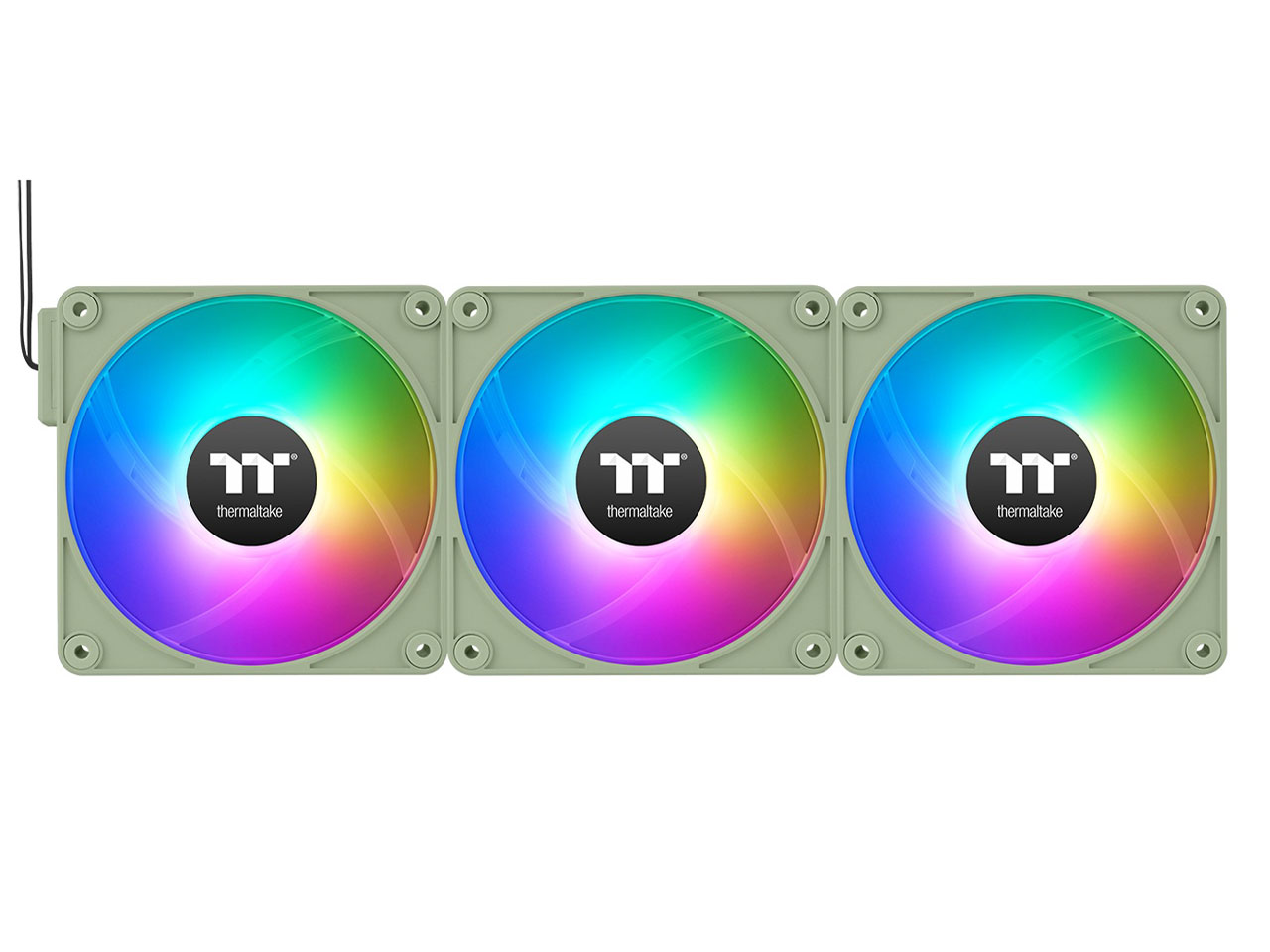 CT120 EX Reverse ARGB Sync PC Cooling Fan 3 Fan Pack CL-F198-PL12MG-A [�}�b�`���O���[��] �̐��i�摜