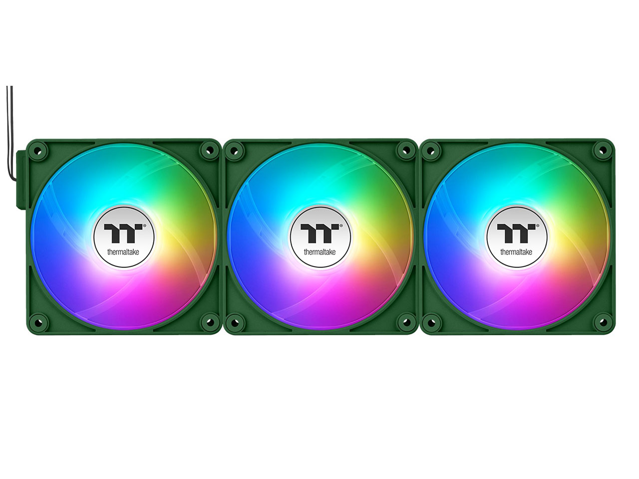 CT120 EX Reverse ARGB Sync PC Cooling Fan 3 Fan Pack CL-F226-PL12RG-A [���[�V���O�O���[��] �̐��i�摜