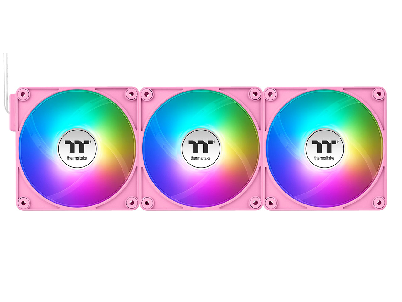 CT120 EX Reverse ARGB Sync PC Cooling Fan 3 Fan Pack CL-F225-PL12PK-A [�s���N] �̐��i�摜