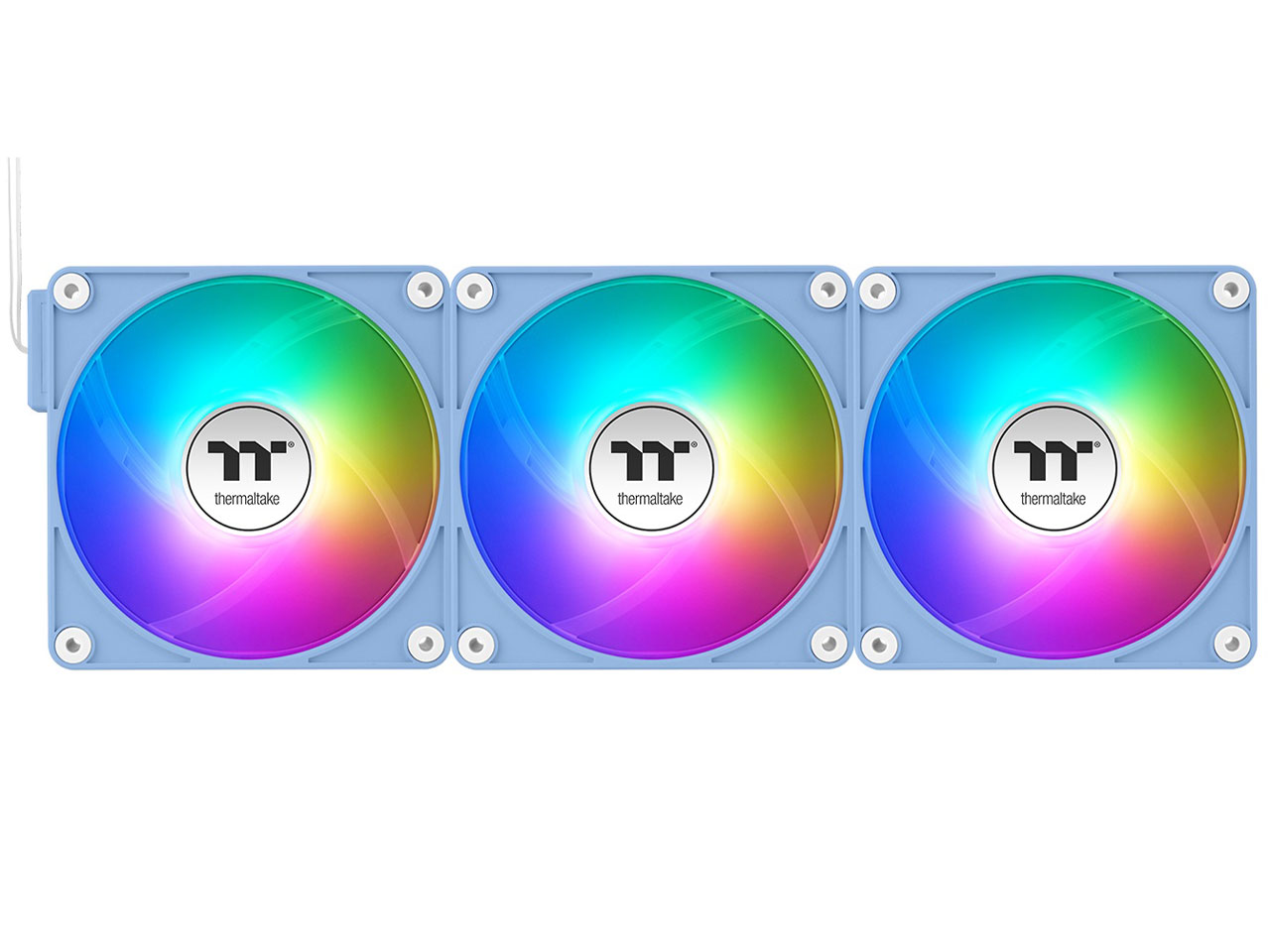 CT140 EX Reverse ARGB Sync PC Cooling Fan 3 Fan Pack CL-F199-PL14BU-A [�n�C�h�����W�A�u���[] �̐��i�摜