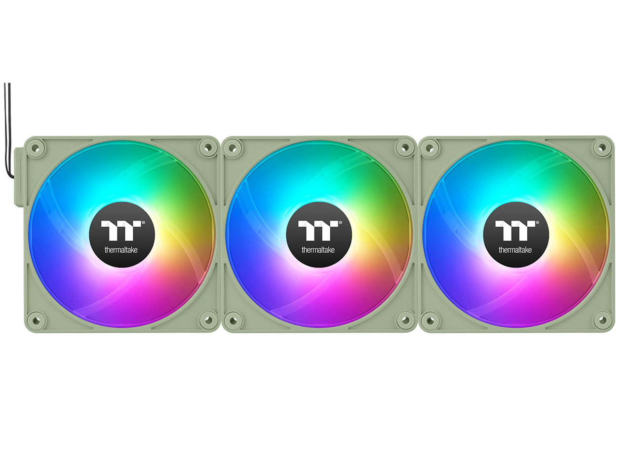 CT140 EX Reverse ARGB Sync PC Cooling Fan 3 Fan Pack CL-F199-PL14MG-A [�}�b�`���O���[��] �̐��i�摜