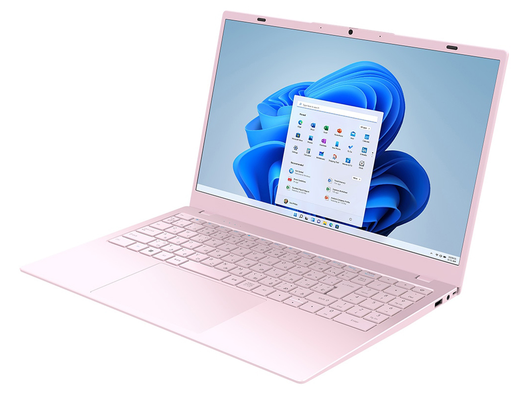 NC15J �C���e�� N150�ENVMe SSD 500GB�E12GB�������E15.6�C���` �t��HD�E���{��z��L�[�{�[�h�EWindows 11 [�s���N] �̐��i�摜