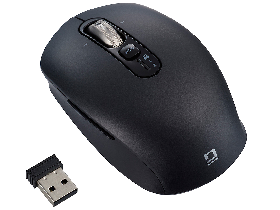 Digio2 �����z�C�[���}�E�X MUS-DKF239BK [�u���b�N] �̐��i�摜