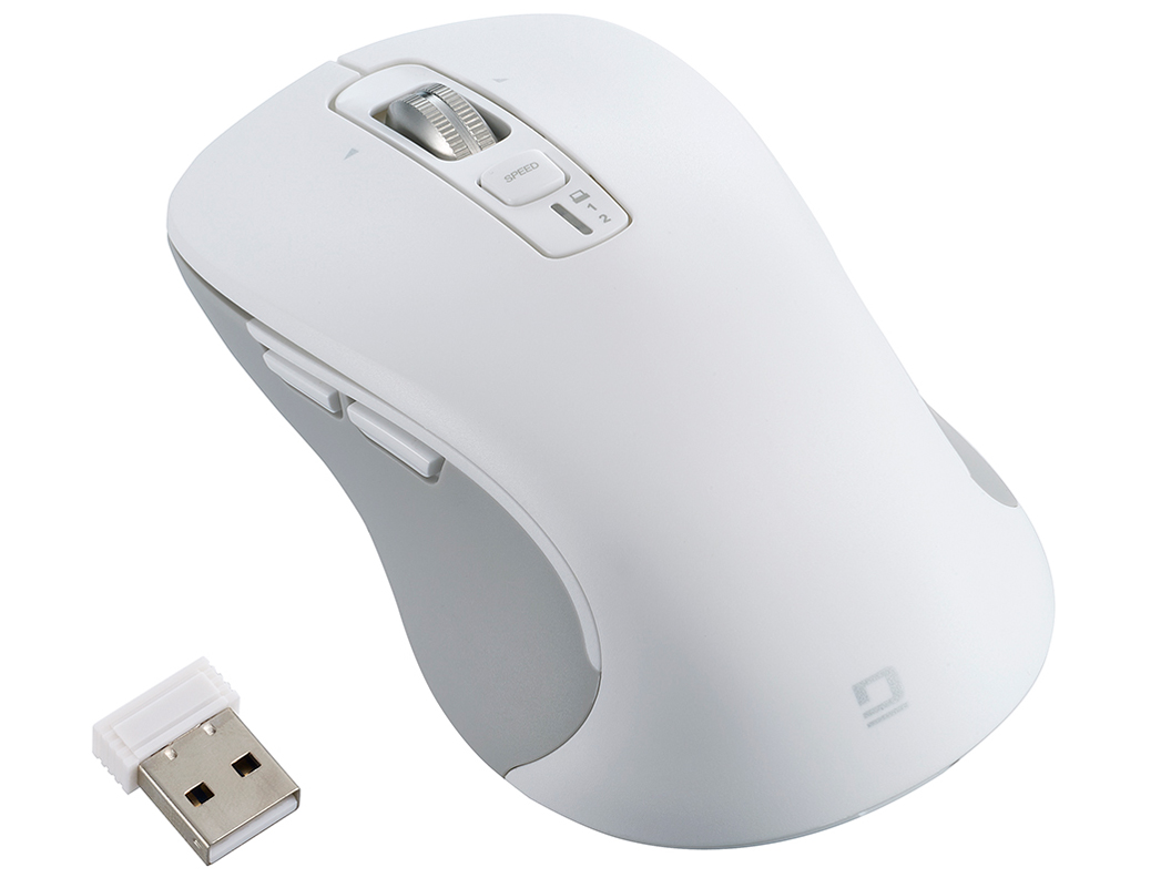 Digio2 �����z�C�[���}�E�X MUS-DKF243W [�z���C�g] �̐��i�摜